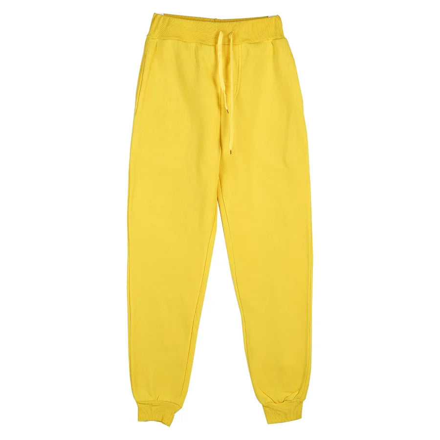 Men Training Joggers – Loose Fit Fleece Sweatpants with Drawstring