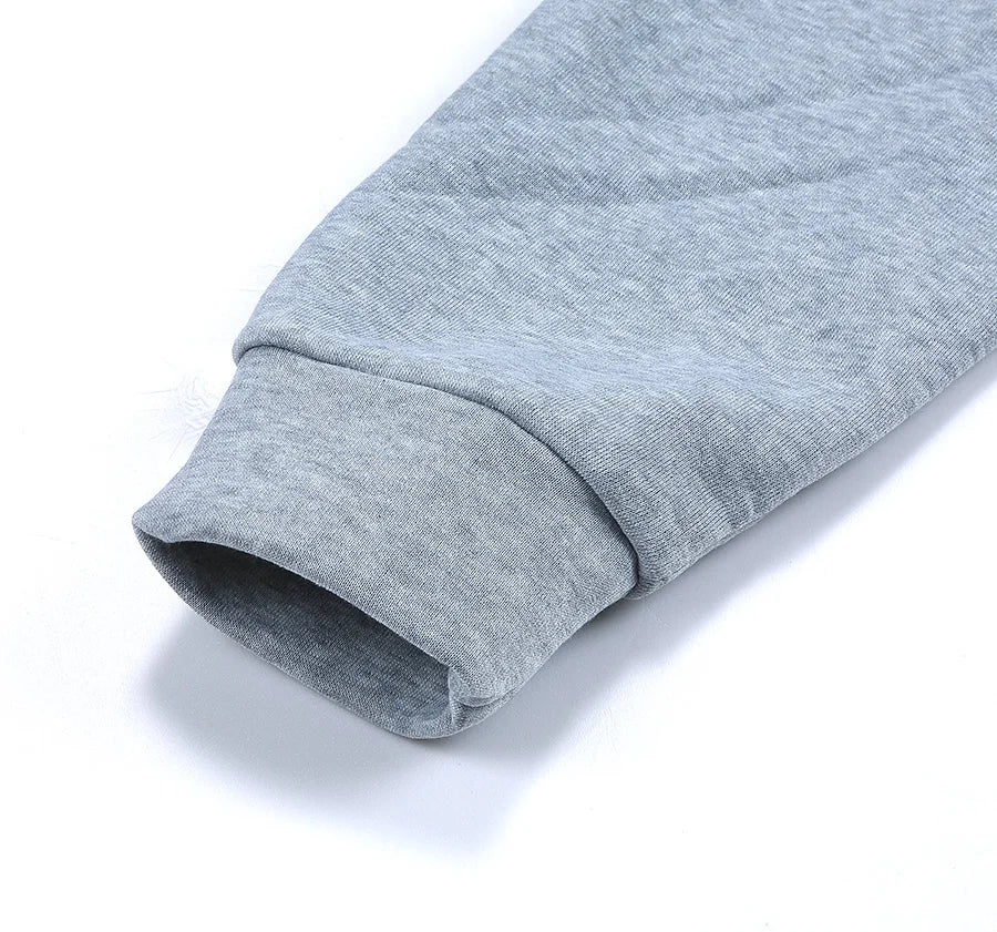 Men Training Joggers – Loose Fit Fleece Sweatpants with Drawstring