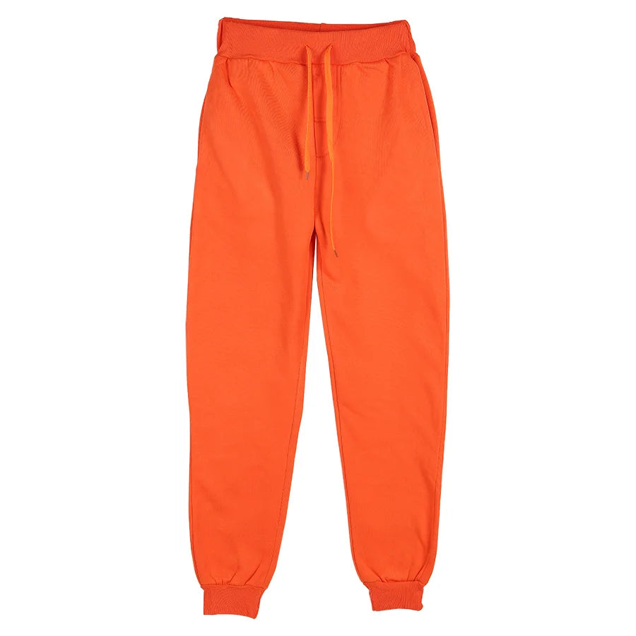 Men Training Joggers – Loose Fit Fleece Sweatpants with Drawstring