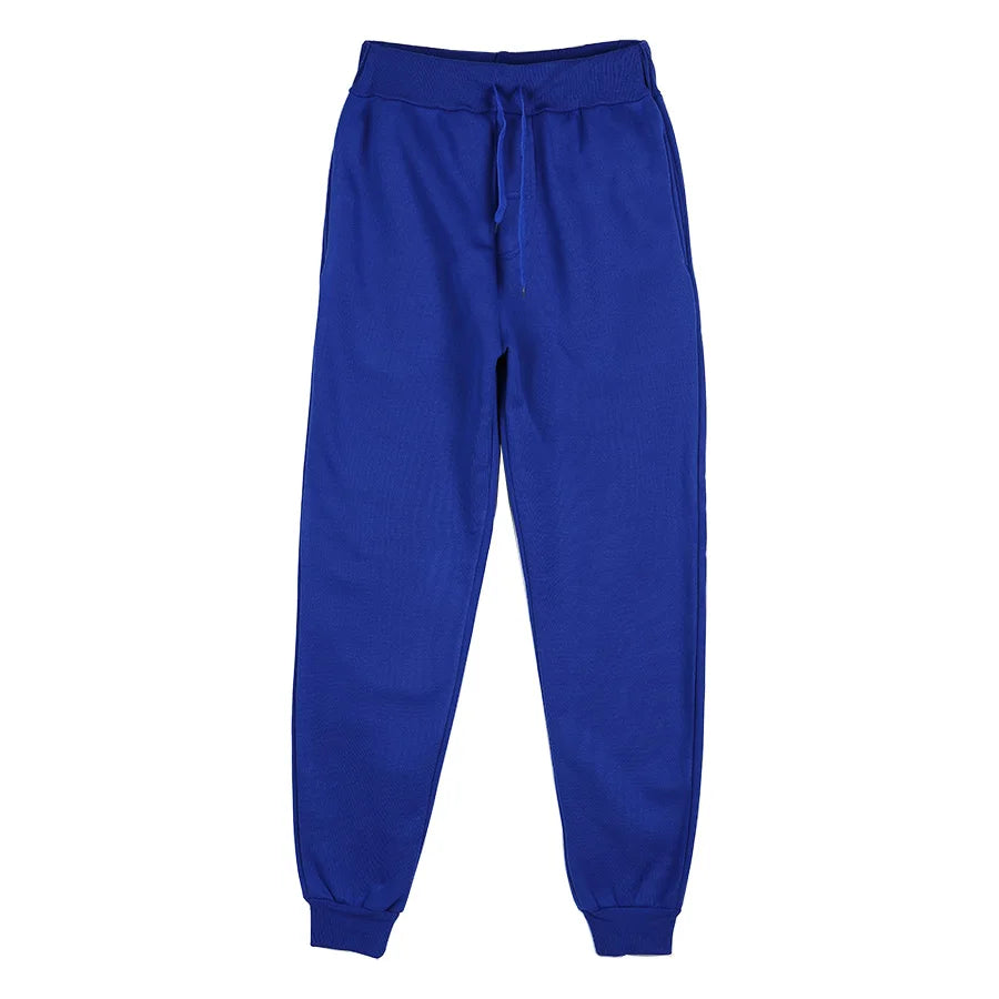 Men Training Joggers – Loose Fit Fleece Sweatpants with Drawstring