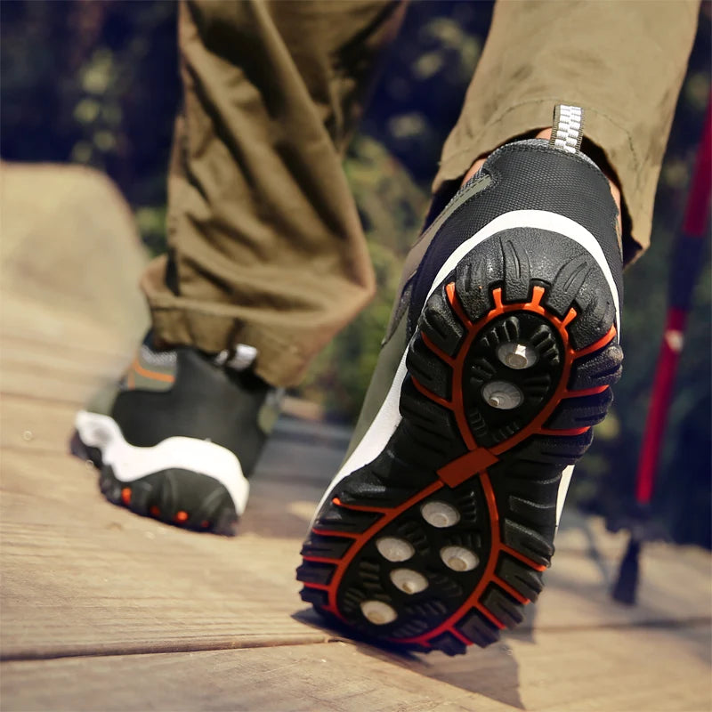 Men's Leather Casual Sneakers – Lightweight for All Seasons