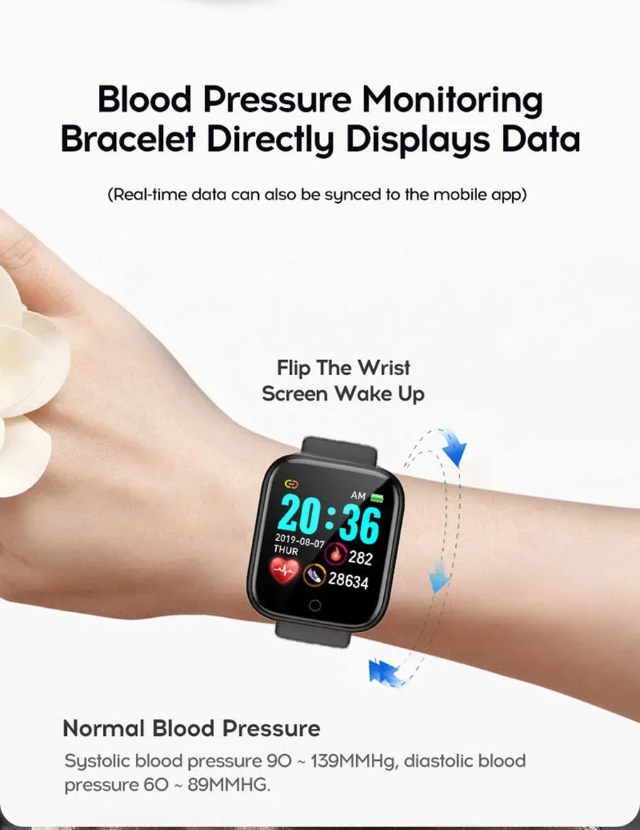 Smart Watch Y68 – everyday wear design