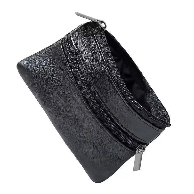 Mini Coin Purse, Small Zipper Wallet for Cash and Change