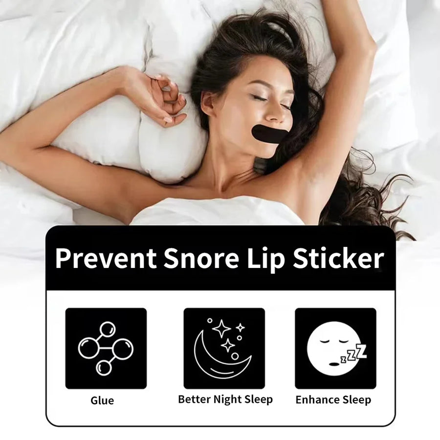 Mouth Tape for Sleeping – Anti-Snoring Strips, Hypoallergenic Gentle Sleep Tape for Nasal Breathing (30/60/90/300 Pcs)
