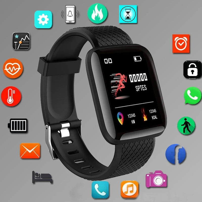Smart Watch for Men & Women – Message & Fitness Monitor Bracelet
