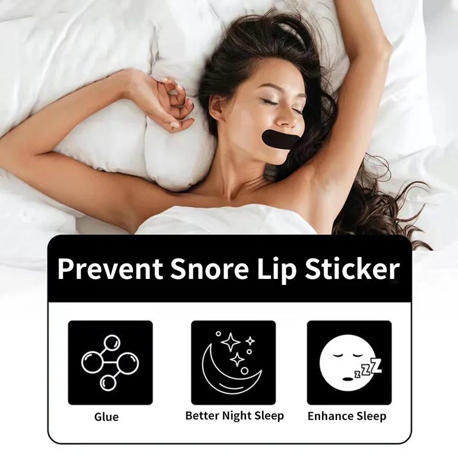 Mouth Tape for Sleeping – Anti-Snoring Strips, Hypoallergenic Gentle Sleep Tape for Nasal Breathing (30/60/90/300 Pcs)
