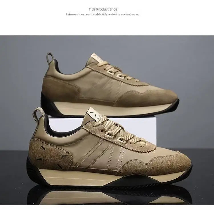 Men's Running Shoes – Breathable Soft Sole for All Seasons