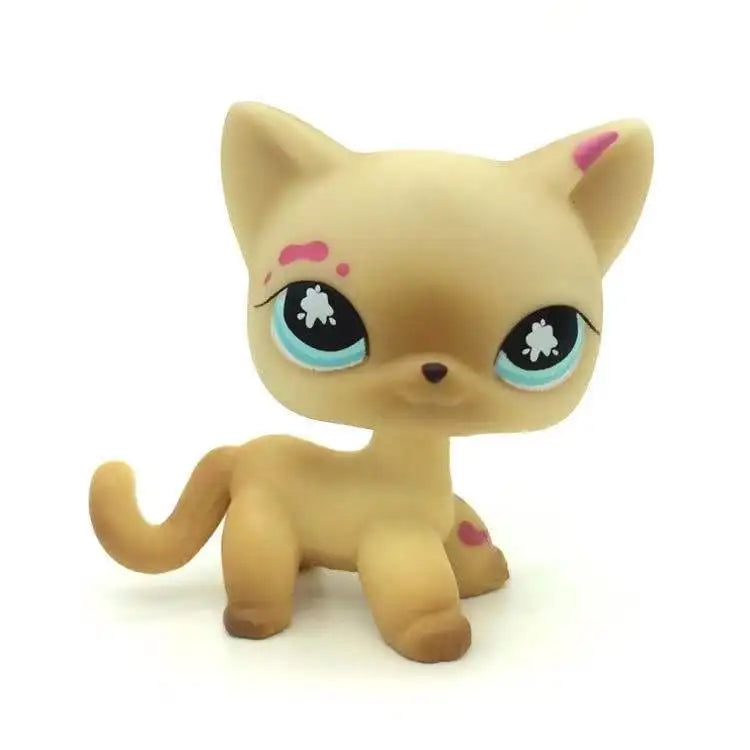 Mini Pet Shop Animal Figures Playset – Collectible Plastic Puppy & Kitty Toys
