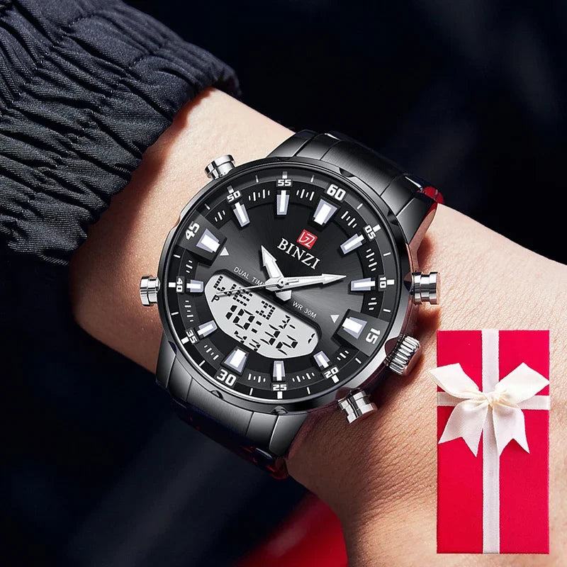 Watch on wrist