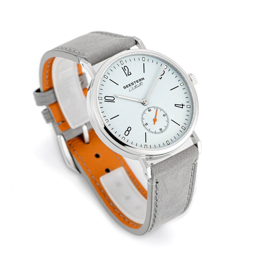 Aquamarine dial automatic watch