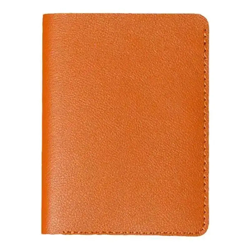 Slim PU Leather Wallet, Ultra-Thin Card Holder for Men and Women