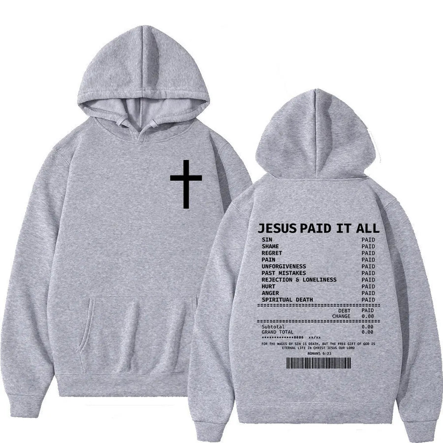 Men's Casual Hoodie, Long-Sleeved Classic Pullover