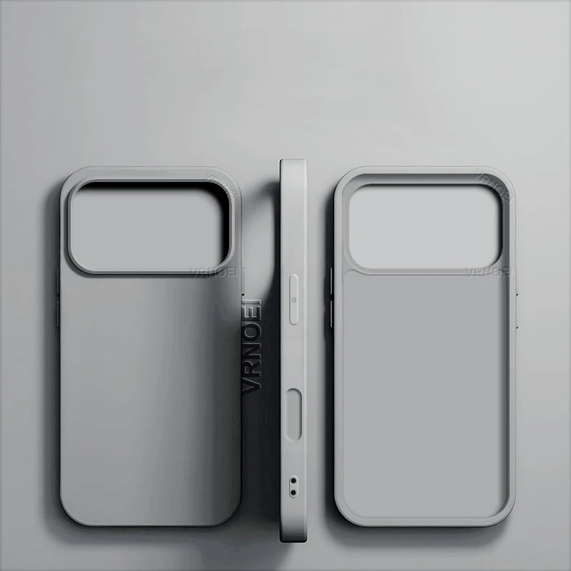 Shockproof Phone Case for iPhone 11-17 Pro Max, Plus and Air, Matte TPU