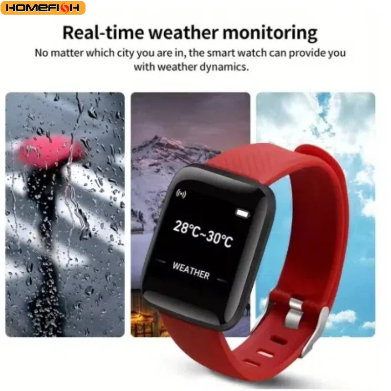 Multifunction Smart Watch, Message Reminder, Music Control, Sports Tracking