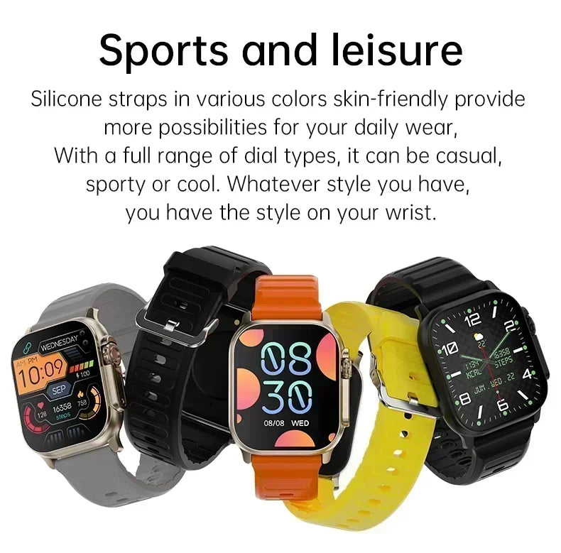 Smart Watch 9 Ultra Gen 2, NFC Bluetooth Call, 2.2-Inch Display