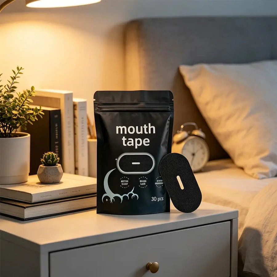 Mouth Tape for Sleeping – Elastic Breath Correction Tape, Stops Snoring, Forms Healthy Habits
