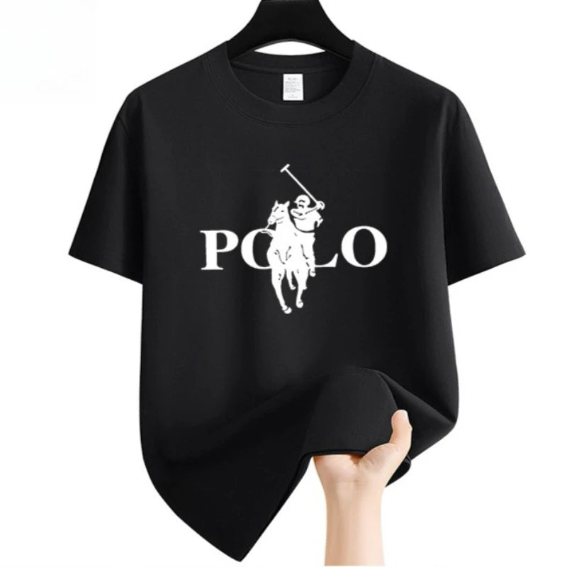 Men's Summer T-Shirt, Loose Long Sleeve Round Neck Breathable Tee