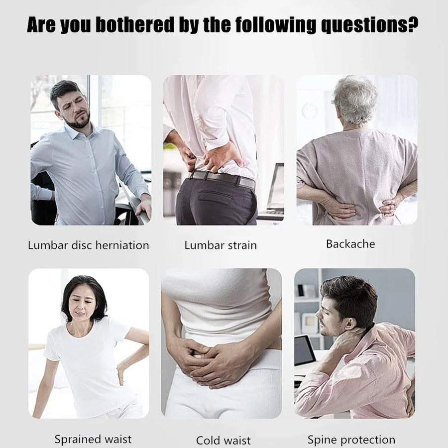 Posture Corrector for Back Pain – Adjustable Brace for Upper & Lower Back, Lumbar Support