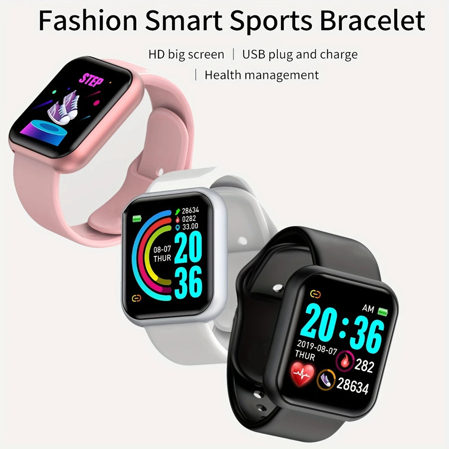 Smart Watch for Men & Women – Message & Fitness Monitor Bracelet
