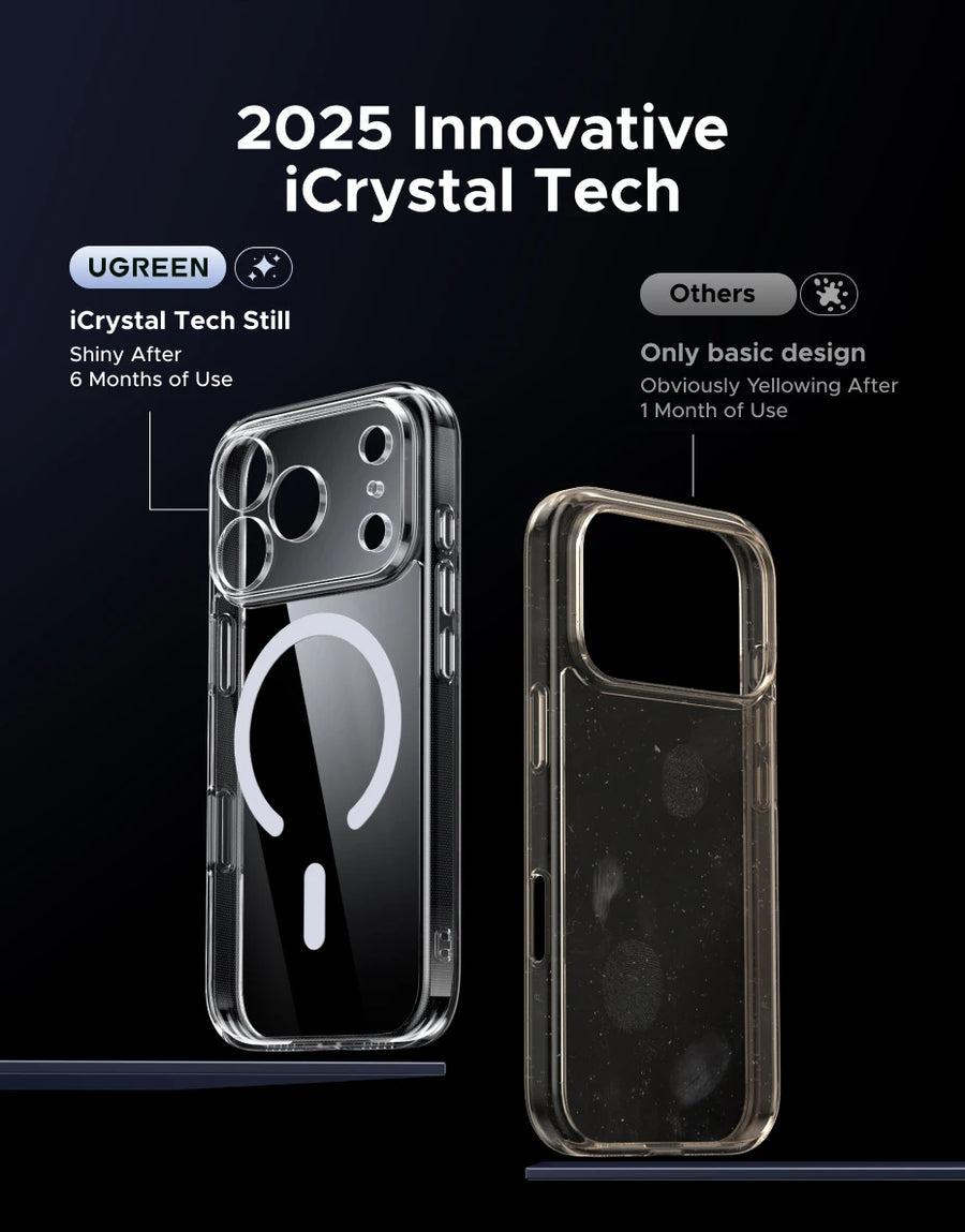 Magnetic Phone Case – Shockproof for iPhone 17/16/15/14 Pro