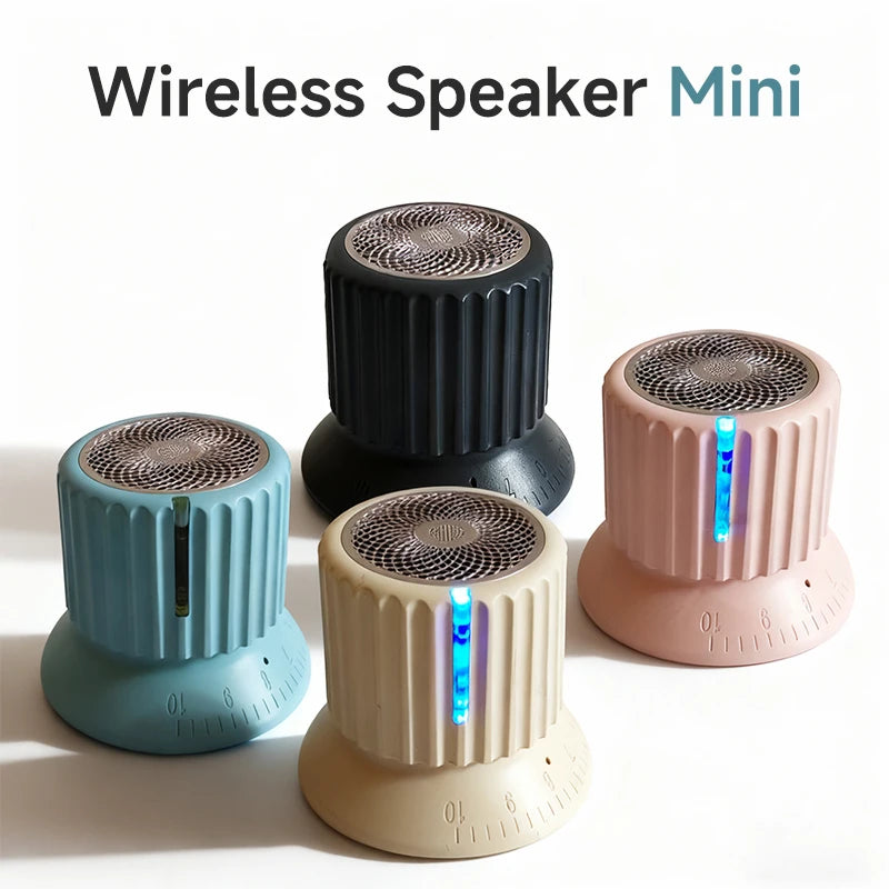 Portable Magnetic Bluetooth Speaker – Waterproof, Stereo Surround Sound with Subwoofer