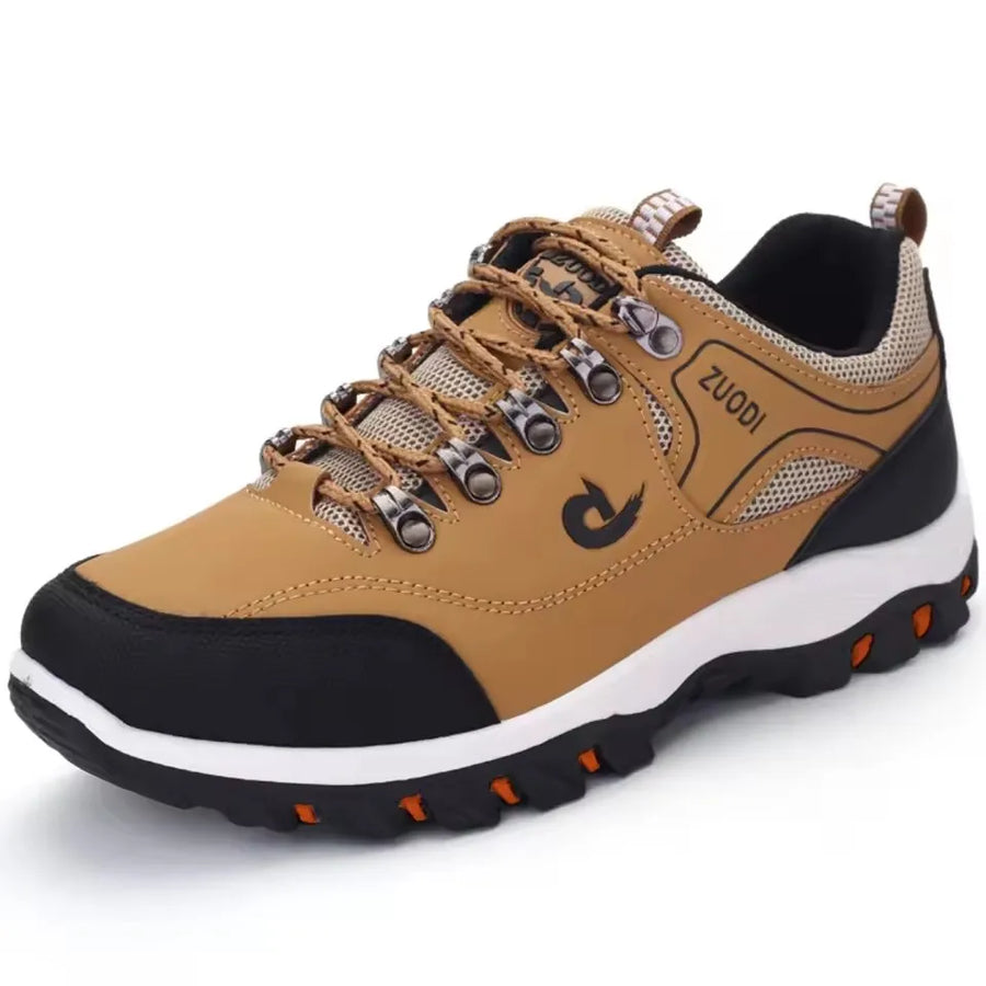 Men's Leather Casual Sneakers – Lightweight for All Seasons