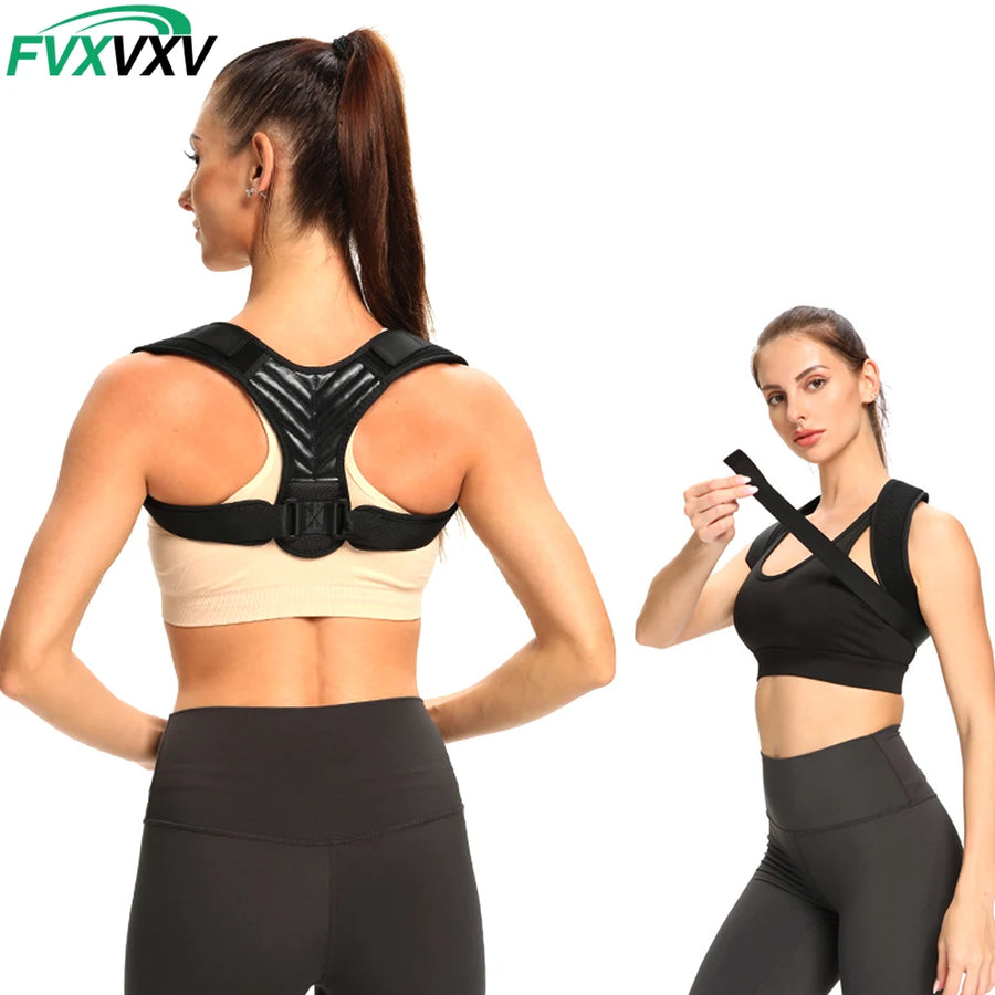 Discreet Posture Corrector, Ergonomic Back Straightener Brace for Women and Men