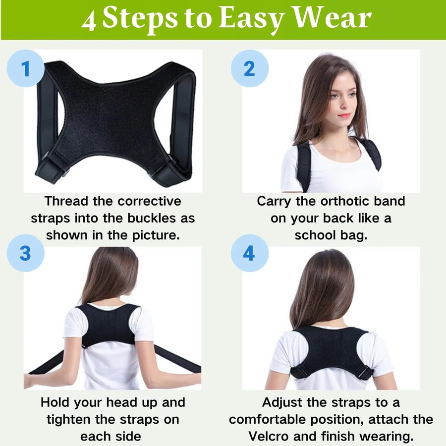 Adjustable straps detail
