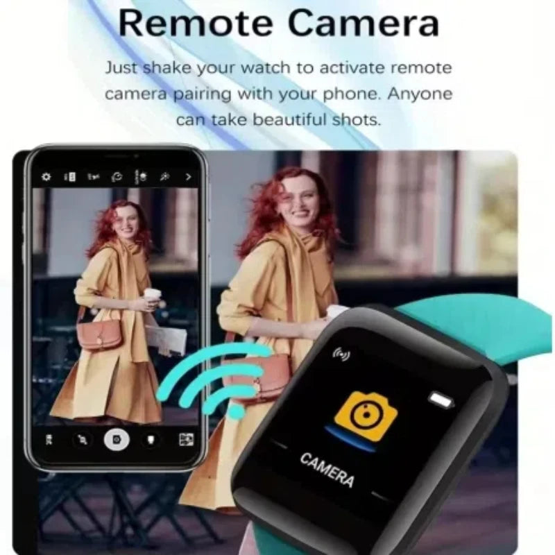 Multifunction Smart Watch, Message Reminder, Music Control, Sports Tracking