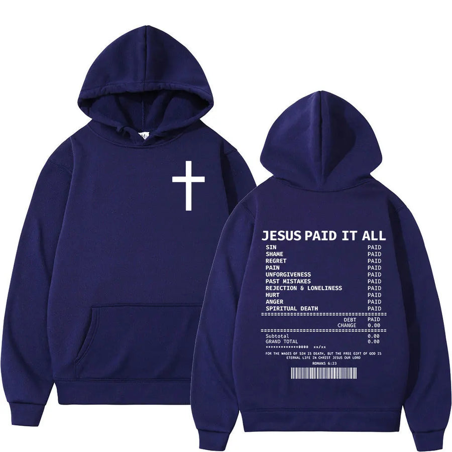Men's Casual Hoodie, Long-Sleeved Classic Pullover