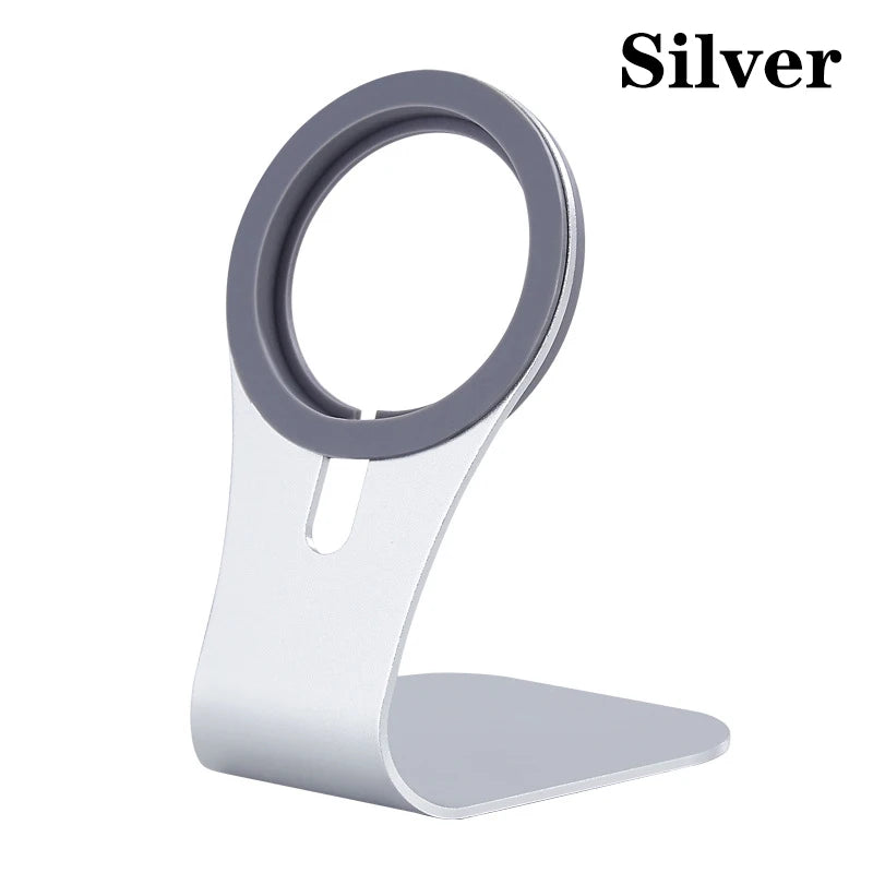MagSafe Phone Charger Stand – Aluminum Alloy, Magnetic Holder for iPhone 12 Series, Fast Charging