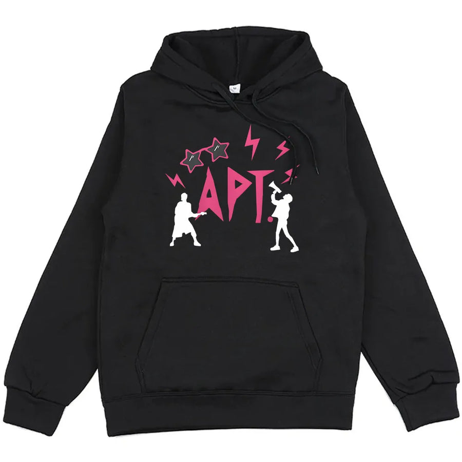 APT ROSE & Bruno Mars Hoodie – Unisex Streetwear Graphic Sweatshirt