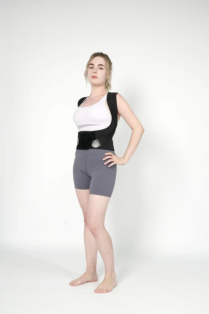 Posture Corrector for Women and Men – Adjustable Shoulder Brace, Back Straightener