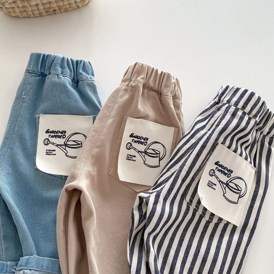 Toddler Boys Denim Pants – Soft Korean Style Casual (Ages 0-5)