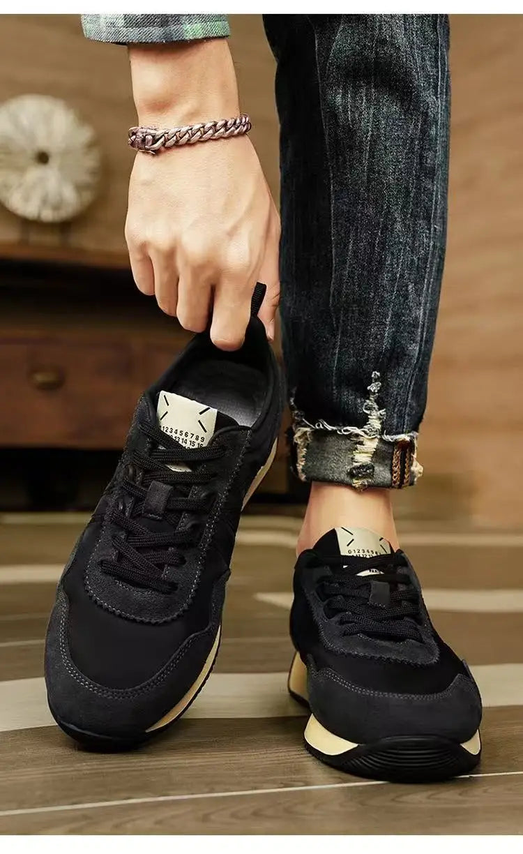 Men's Running Shoes – Breathable Soft Sole for All Seasons