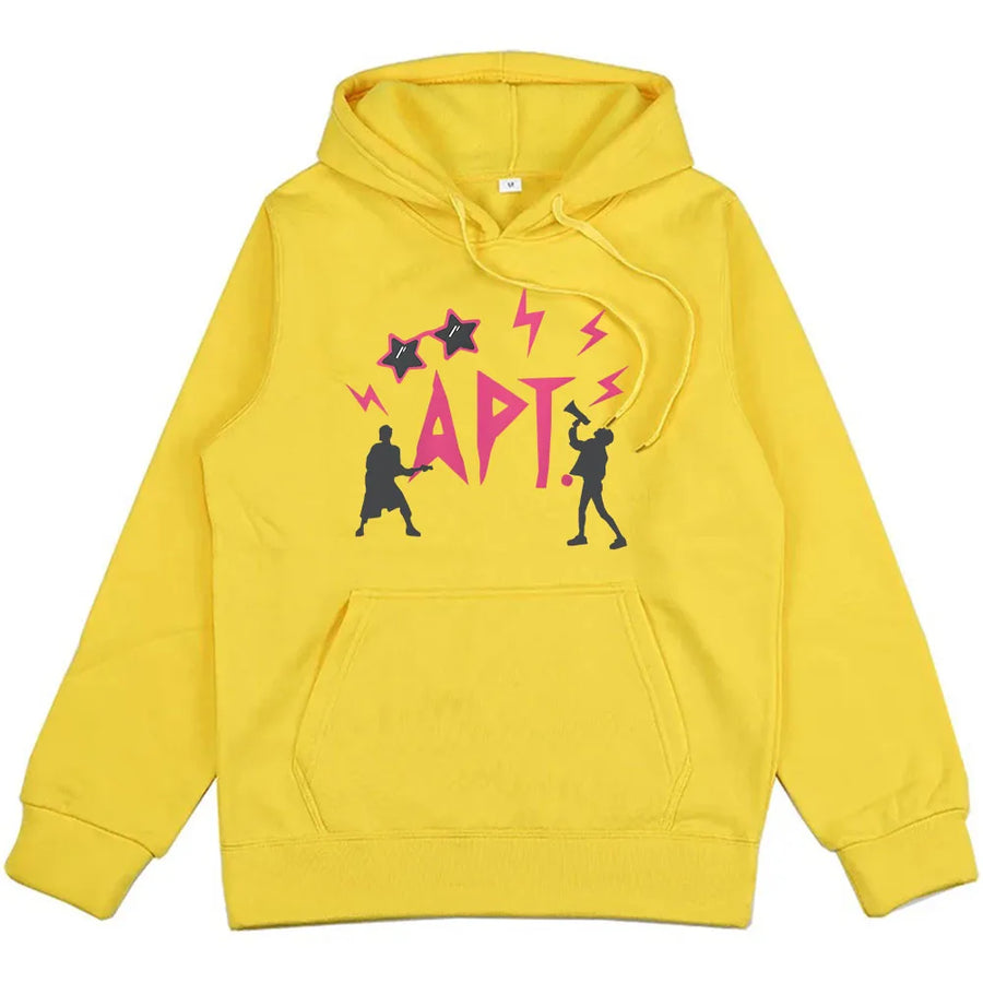 APT ROSE & Bruno Mars Hoodie – Unisex Streetwear Graphic Sweatshirt