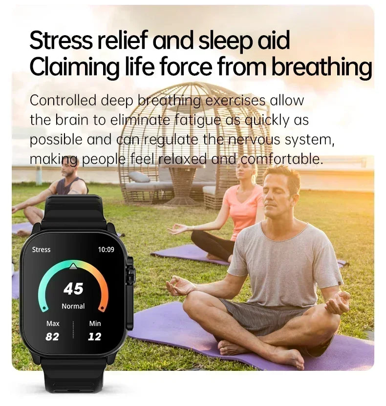 Smart Watch 9 Ultra Gen 2, NFC Bluetooth Call, 2.2-Inch Display