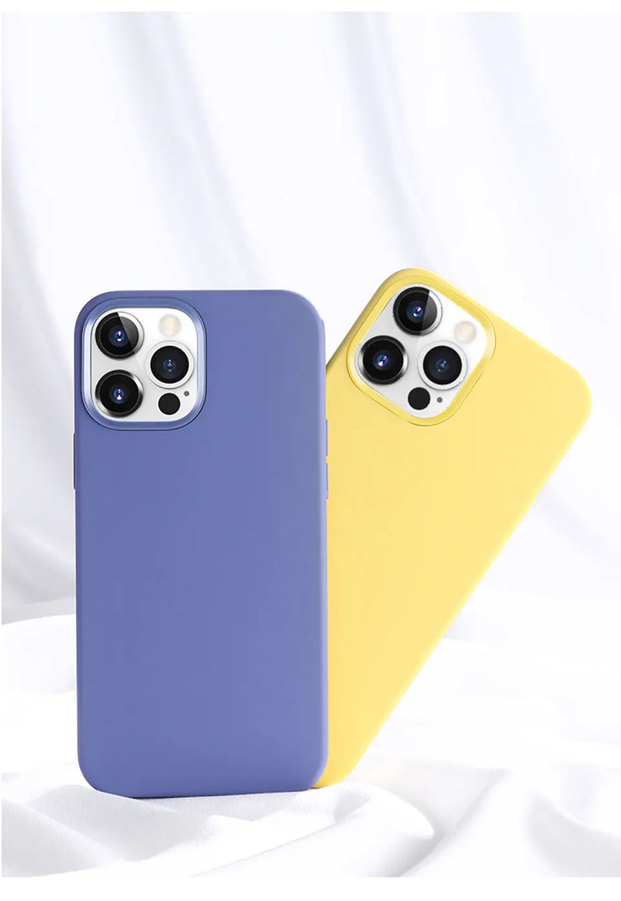 Shockproof Phone Case for iPhone 11-17 Pro Max, Plus and Air, Matte TPU