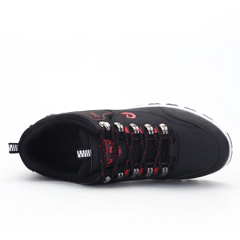 Men's Leather Casual Sneakers – Lightweight for All Seasons