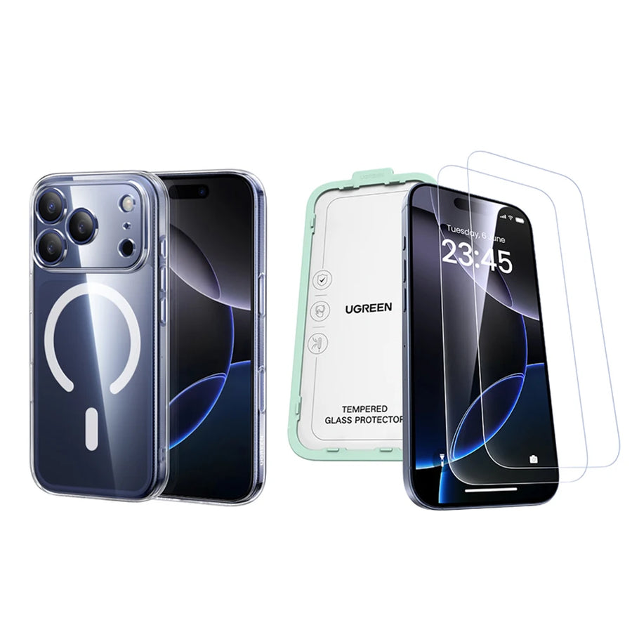 Magnetic Phone Case – Shockproof for iPhone 17/16/15/14 Pro