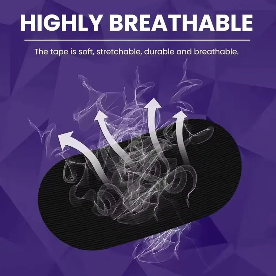 Elastic Mouth Tape for Sleeping – Closed Mouth Sleep Tape, Stops Snoring, Breath Correction