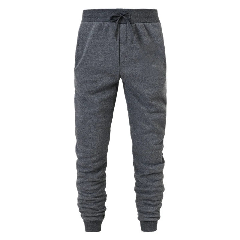 Gray sweatpants on a white background