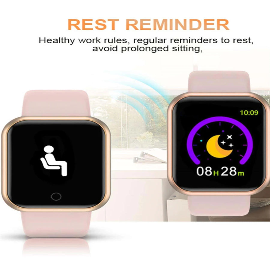 Smart Watch for Men & Women – Message & Fitness Monitor Bracelet