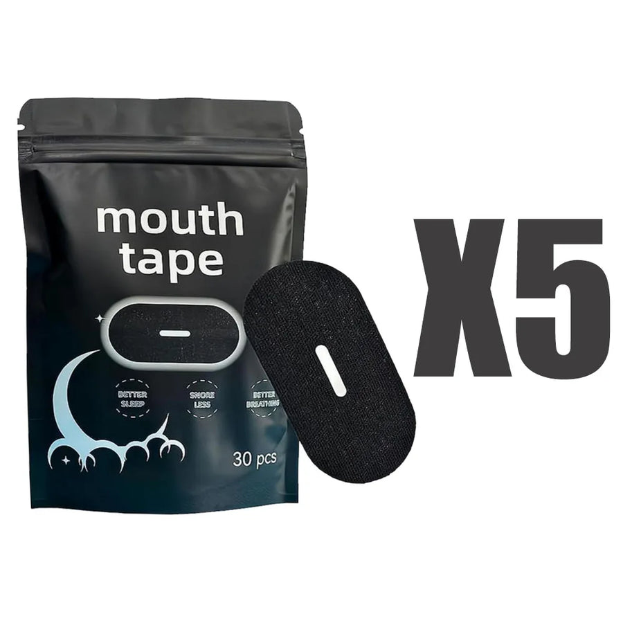 Mouth Tape for Sleeping – Elastic Breath Correction Tape, Stops Snoring, Forms Healthy Habits
