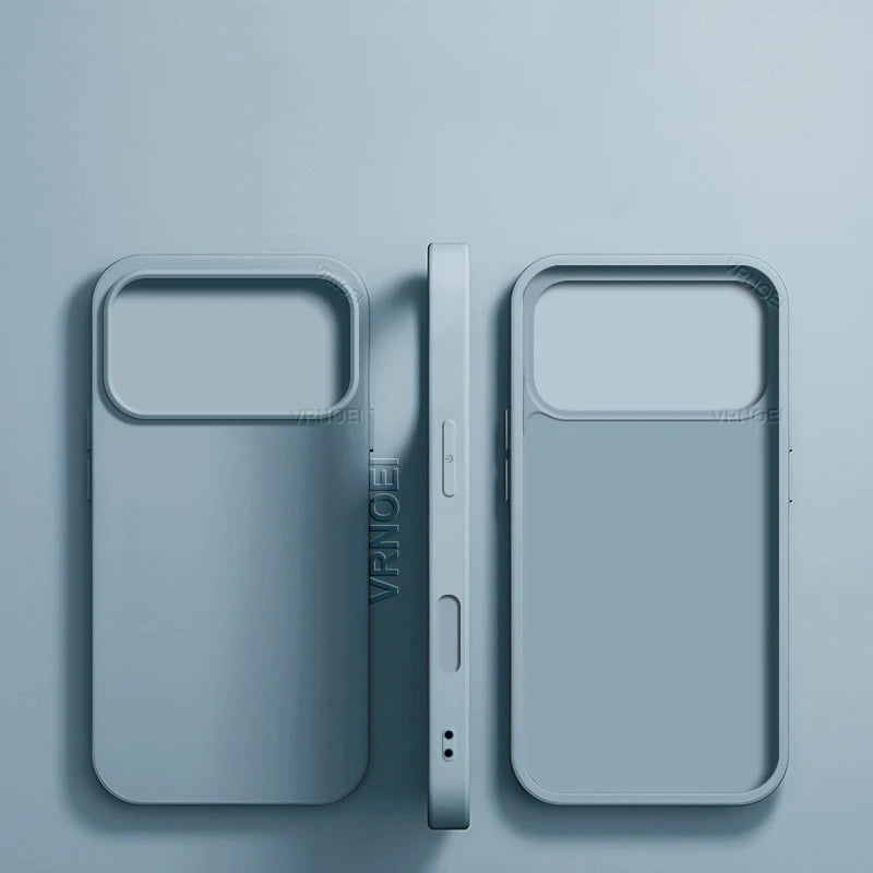 Shockproof Phone Case for iPhone 11-17 Pro Max, Plus and Air, Matte TPU