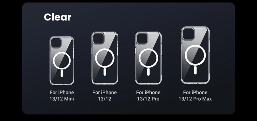 Magnetic Phone Case – Shockproof for iPhone 17/16/15/14 Pro