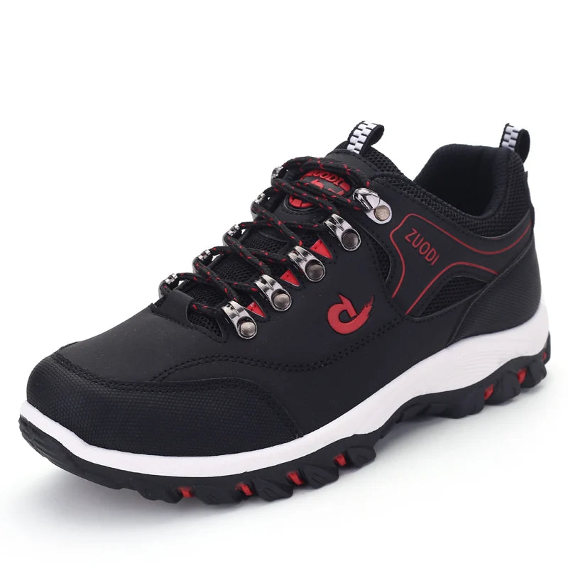 Men's Leather Casual Sneakers – Lightweight for All Seasons