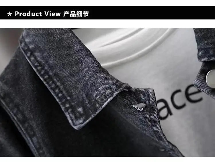 Boys Casual Clothing Set, Jacket and Jeans Two-Piece for Spring and Autumn
