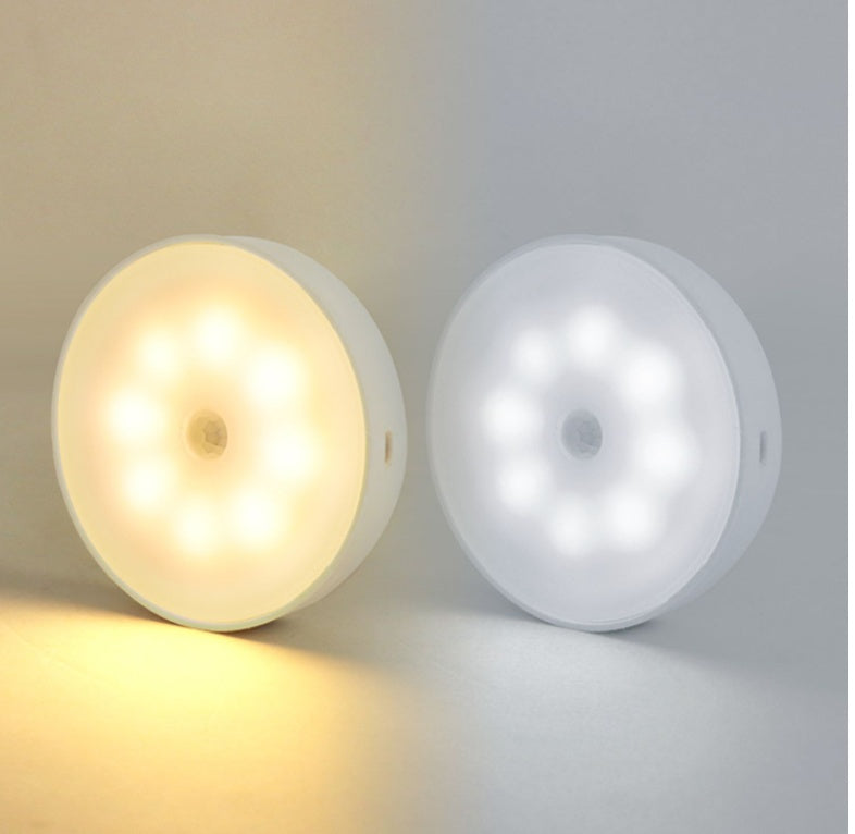 Motion Sensor Puck Light – USB rechargeable battery