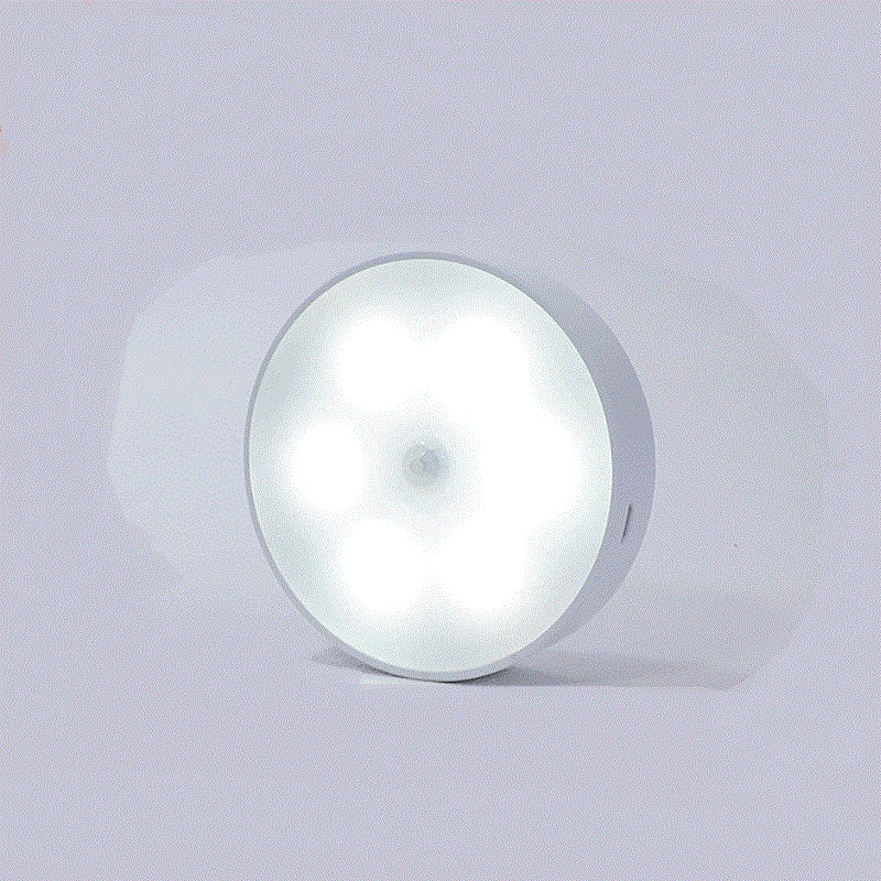 Motion Sensor Puck Light – warm white light option